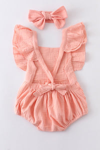 Coral Romper